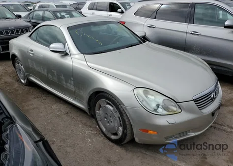 2003 Lexus Sc 430 from USA, damaged, VIN JTHFN48Y130043262